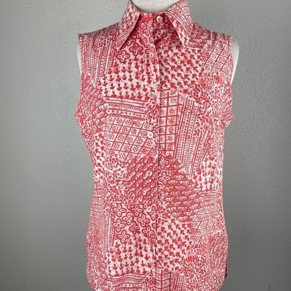 Vintage Country Suburbans Sleeveless Top EUC